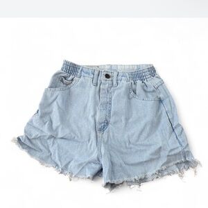 Lee Light Blue Denim Women Shorts